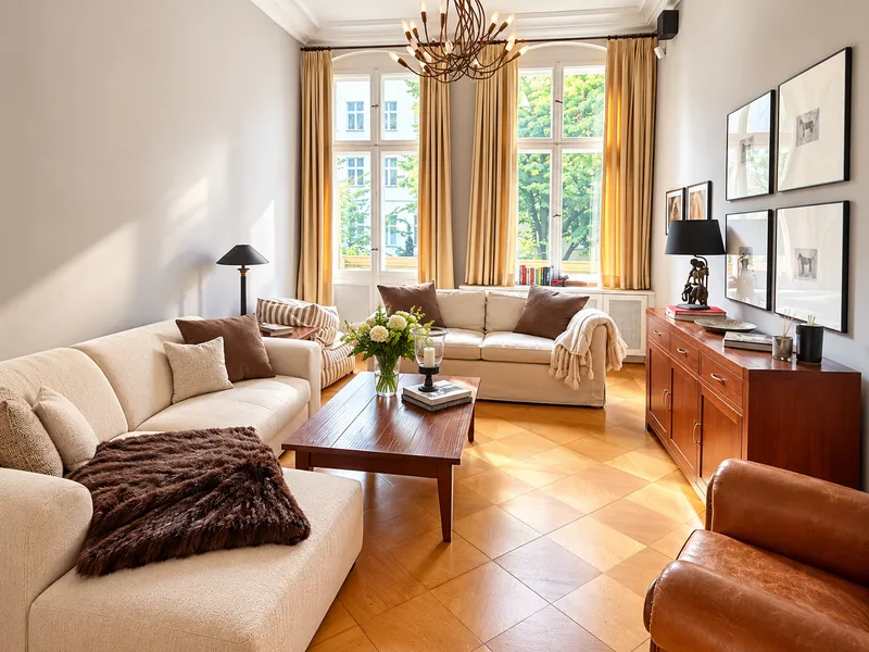 Exklusive möblierte Altbauwohnung in Berlin – stilvoll, großzügig & bezugsfertig — photo 1